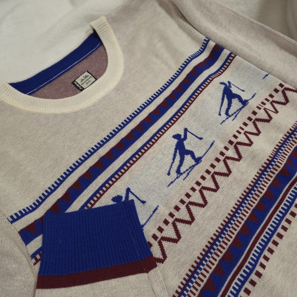 NWT Kavu Hillrose Ski LineSweater Apres Ski Women's XL Outdoor Gorpcore - Picture 5 of 11